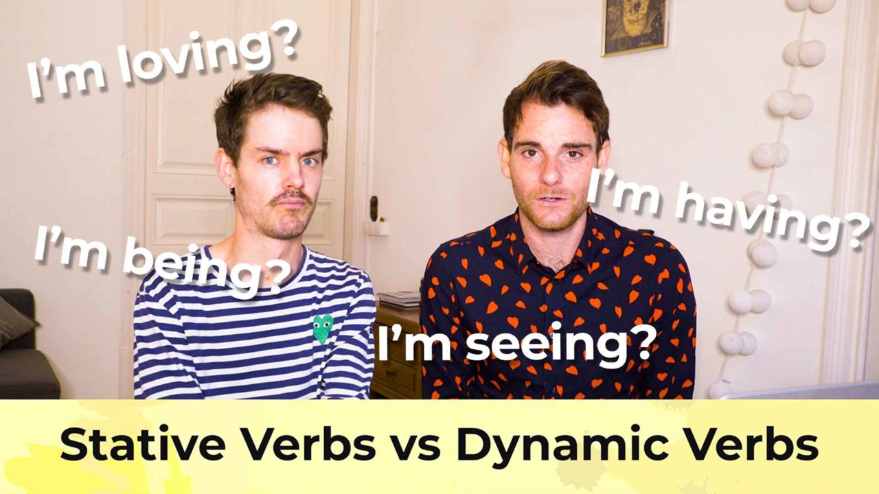 stative vs dynamic verbs